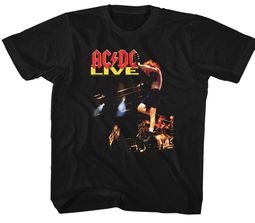 AC/DC Kids Shirt Live Black T-Shirt