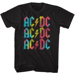 AC/DC Rainbow Repeat Shirts