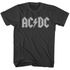 AC/DC Shirt Band Logo Dark Grey T-Shirt - AC/DC Patch Logo Shirts