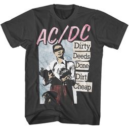 AC/DC Shirt Dirty Deeds Done Dirt Cheap Black T-Shirt