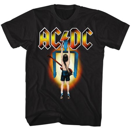 AC/DC Shirt Flick Of The Switch Black T-Shirt