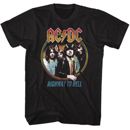 AC/DC Shirt Highway To Hell Black T-Shirt