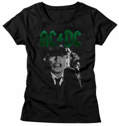 AC/DC Shirt Juniors Angus Growl Black T-Shirt