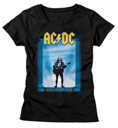 AC/DC Shirt Juniors Who Made Who Black T-Shirt