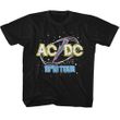 AC/DC Shirt Kids 1978 Tour Black T-Shirt