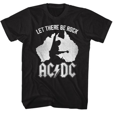 AC/DC Shirt Let There Be Rock Black T-Shirt