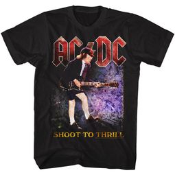 AC/DC Shirt Shoot To Thrill Black T-Shirt