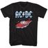 AC/DC Shirt The Razor's Edge Black T-Shirt - AC/DC Razor Edge Shirts