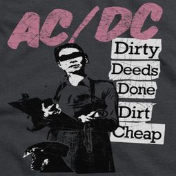 ACDC Dirty Deeds Shirts