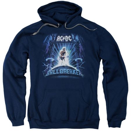 ACDC Hoodie Ball Breaker Navy Sweatshirt Hoody