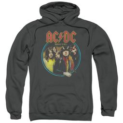 ACDC Hoodie Highway To Hell Charcoal Sweatshirt Hoody ACDC Hoodie Highway To Hell Charcoal Sweatshirt Hoody