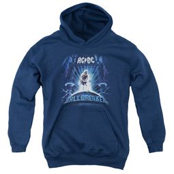 ACDC Kids Hoodie Ball Breaker Navy Youth Hoody ACDC Kids Hoodie Ball Breaker Navy Youth Hoody