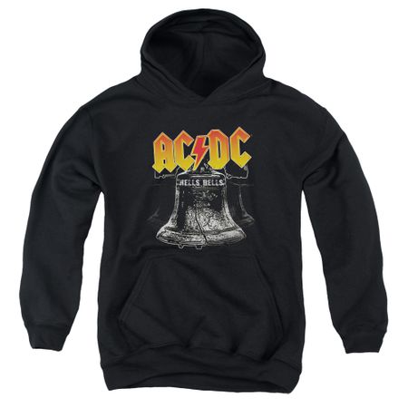 ACDC Kids Hoodie Hell's Bells Black Youth Hoody