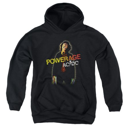 ACDC Kids Hoodie Powerage Black Youth Hoody
