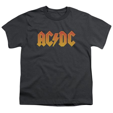 ACDC Kids Shirt Logo Charcoal T-Shirt
