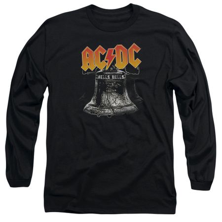 ACDC Long Sleeve Shirt Hell's Bells Black Tee T-Shirt