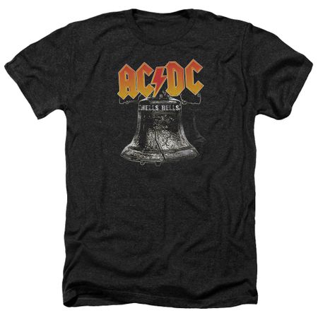 ACDC Shirt Hell's Bells Heather Black T-Shirt