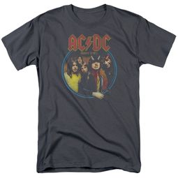 ACDC Shirt Highway To Hell Charcoal T-Shirt ACDC Shirt Highway To Hell Charcoal T-Shirt
