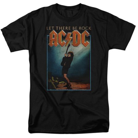 ACDC Shirt Let There Be Rock Black T-Shirt
