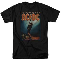 ACDC Shirt Let There Be Rock Black T-Shirt ACDC Shirt Let There Be Rock Black T-Shirt