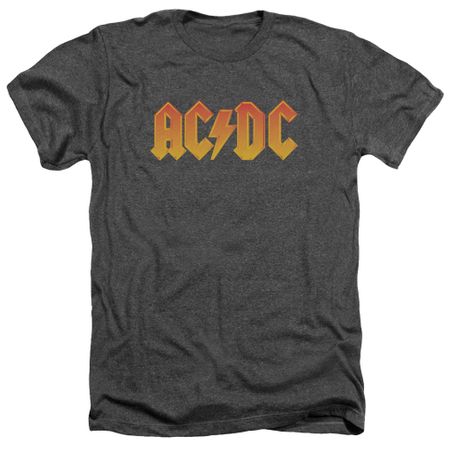 ACDC Shirt Logo Heather Charcoal T-Shirt
