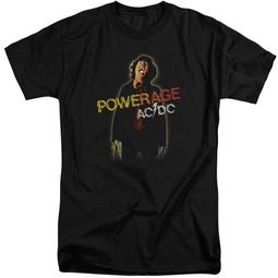 ACDC Shirt Powerage Black Tall T-Shirt ACDC Shirt Powerage Black Tall T-Shirt