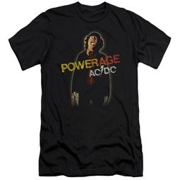 ACDC Slim Fit Shirt Powerage Black T-Shirt ACDC Slim Fit Shirt Powerage Black T-Shirt
