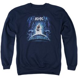 ACDC Sweatshirt Ball Breaker Adult Navy Sweat Shirt ACDC Sweatshirt Ball Breaker Adult Navy Sweat Shirt