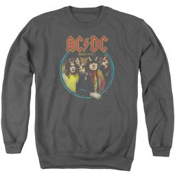 ACDC Sweatshirt Highway To Hell Adult Charcoal Sweat Shirt ACDC Sweatshirt Highway To Hell Adult Charcoal Sweat Shirt