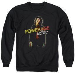 ACDC Sweatshirt Powerage Adult Black Sweat Shirt ACDC Sweatshirt Powerage Adult Black Sweat Shirt