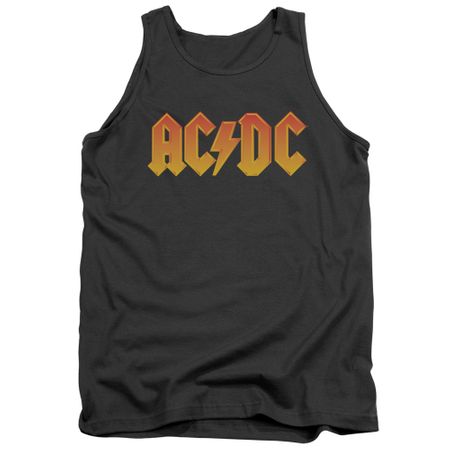 ACDC Tank Top Logo Charcoal Tanktop