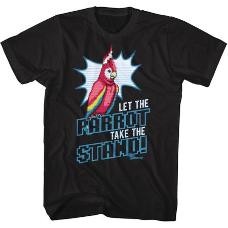 Ace Attorney Shirt Let The Parrot Take The Stand! Black T-Shirt