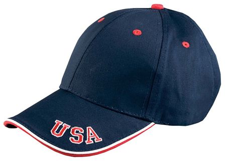 Adams Brand Patriotic USA Hat Cap - One Size for Adults