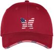 Patriotic Butterfly Hat - Adult Size Americana Cap