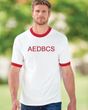 AEDBCS Brand T-shirt - White/Red