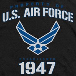 Air Force Property Of Shirts