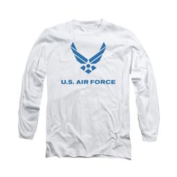 Air Force Shirt Logo Long Sleeve White Tee T-Shirt