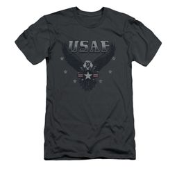 Air Force Shirt Slim Fit Eagle Charcoal T-Shirt