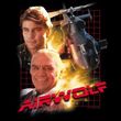 Airwolf T-shirt Airwolf Collage Adult Black Tee Shirt