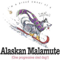 Alaskan Malamute T-shirts
