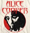 Alice Cooper Circle Face Men's T-shirt - Cream