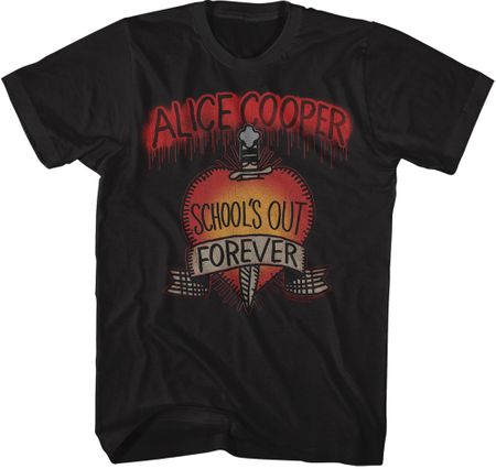 Alice Cooper "Schools Out" Men's T-shirt  - Black
