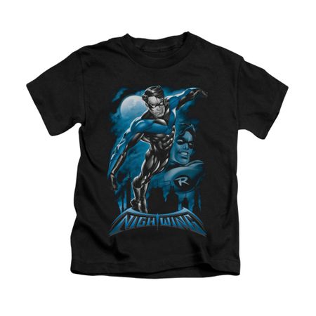 All Grown Up DC Comics Shirt All Grown Up Kids Black Youth Tee T-Shirt