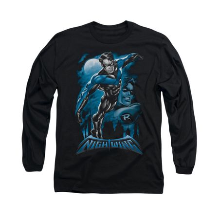 All Grown Up DC Comics Shirt All Grown Up Long Sleeve Black Tee T-Shirt