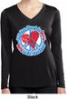 All You Need is Love Ladies Dry Wicking Long Sleeve Shirt