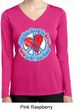 All You Need is Love Ladies Dry Wicking Long Sleeve Shirt