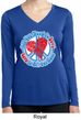 All You Need is Love Ladies Dry Wicking Long Sleeve Shirt
