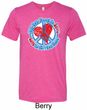 All You Need is Love Mens Tri Blend Crewneck Shirt