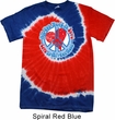 All You Need is Love Patriotic Tie Dye Shirt