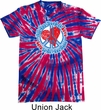 All You Need is Love Patriotic Tie Dye Shirt